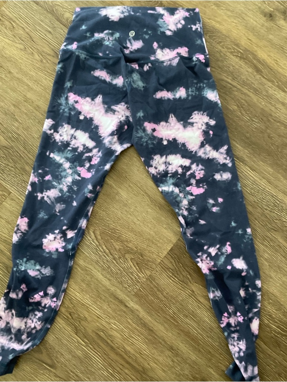 Lululemon Align HR Pant - Circulate Tie Dye Mineral Blue Multi / 6 - Picture 4 of 5